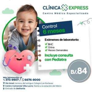 Control pediatrico 6 meses