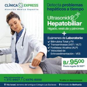Ultrasonido Hepatobiliar para hígado, vesícula y páncreas